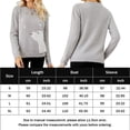 thumbnail image 2 of Suéter Suéteres básicos para mujer Patrón de oso casual Traje de vacaciones con cuello redondo (Gris L) Ygjytge Gris T L para Mujer, 2 of 6
