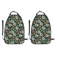 thumbnail image 2 of Uemuo Lilies Flowers Printed Car Back Seat Protector,2 Pcs Backseat Car Organizer, Kick Mats Back Seat Protector , Back Seat Organizer for Kids, 2 of 8