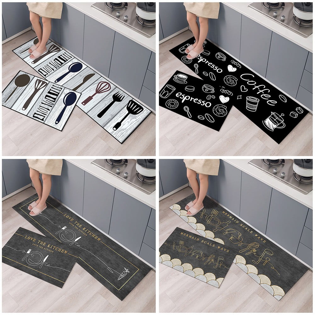 Factory Supply Oil-Proof PVC PU Foam Feet Standing Kitchen Floor Mat Water  Proof Household Use Non Slip Kitchen Bathroom Mat - China Absord Floor Rug  and Bathroom Rug price