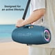 thumbnail image 4 of Altavoz Bluetooth ZEALOT inalámbrico de 120 W con graves retumbantes, color azul, 4 of 7