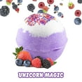 thumbnail image 2 of Big Bath Bomb with Jewelry Surprise Unicorn Necklace Inside Handmade in USA Natural and Safe by Relaxcation, 2 of 7
