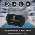 thumbnail image 5 of DC10V-80V Mechanical Hour Meter for Engine Generator Boat Automobiles, 5 of 5