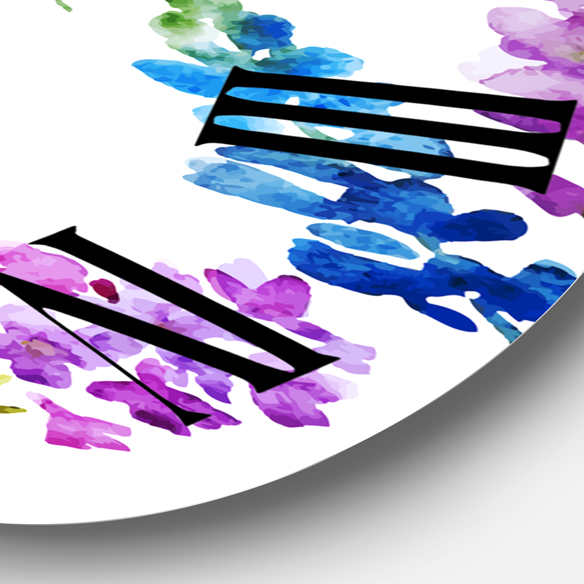 Designart 1 in Quartz Traditional Wall Clock
