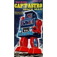 thumbnail image 2 of Retrobot 11x18 White Modern Wood Framed Museum Art Print Titled - Capt Astro Space Man, 2 of 4