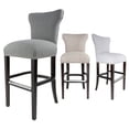 thumbnail image 4 of Sole Designs Bella 30 inch Contemporary Gray Nailhead Barstool, 4 of 4