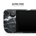 thumbnail image 2 of Design Skinz Compatible Steam Deck Skin Decal Protective Vinyl Cover Natural Black White MarbleStone, 2 of 5