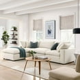 thumbnail image 1 of Modway Commix 4 Piece Down Filled Overstuffed Sectional Sofa Set in Light Beige, 1 of 10