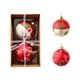 thumbnail image 1 of Adornos Navideños de Cristal Decorativos | Bolas Colgantes Brillantes de 8 Cm (Paquete de 2) | Adornos Brillantes para Árbol de Navidad | Adornos Festivos para Ventanas | Bolas Navideñas Irrompibles, 1 of 6