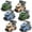 Style 4, variant on SZDUDU 6 Pcs Toy Trucks Mini Car Toys for 1 Year Old Boy, Toddler Toys Age 1 2 3 Year Old Boy Toys, Toddler Boy Toys for 1+ Year Old Boy Baby Birthday Gifts