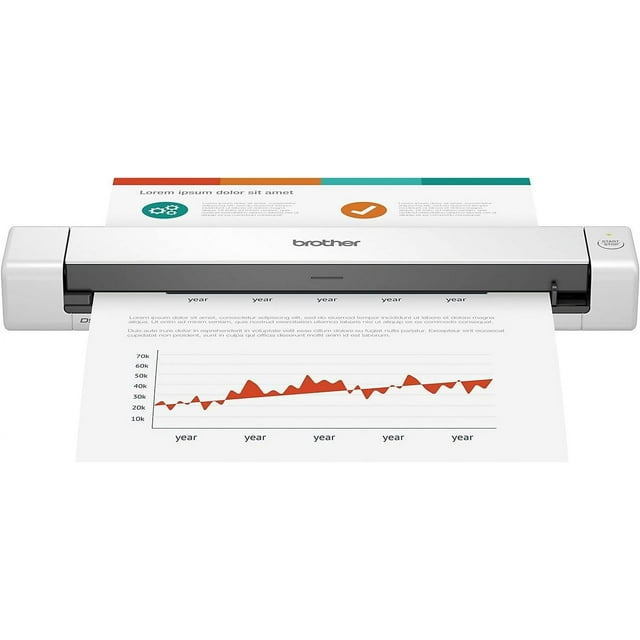 Brother DS-640 Compact Mobile Scanner