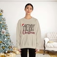 thumbnail image 5 of Merry Christmas Sweatshirts, Christmas Women Sweatshirts, Women Gifts, 5 of 5