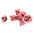thumbnail image 4 of Dados de Juego de Mesa Sunnimix 7 Piezas D4-D20 Rojo, 4 of 7