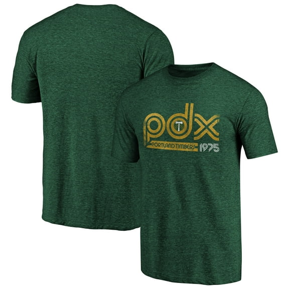 Men's Green Portland Timbers Hometown Collection PDX Tri-Blend T-Shirt