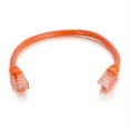 thumbnail image 1 of Câble de Passage Réseau utp 9 Pieds Cat6 Sans Accroc Non Blindé - Orange -, 1 of 1