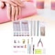 thumbnail image 4 of Set de manicura de uñas Glitter Powder Puntas de uñas Cepillo Nail Art Tool Kit para salón de uñas, 4 of 8