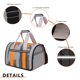 thumbnail image 1 of Bolso de viaje para gatos al aire libre, bolso plegable para mascotas, bolso de viaje para mascotas (gris claro S) Wdftyju Libre de BPA, 1 of 2