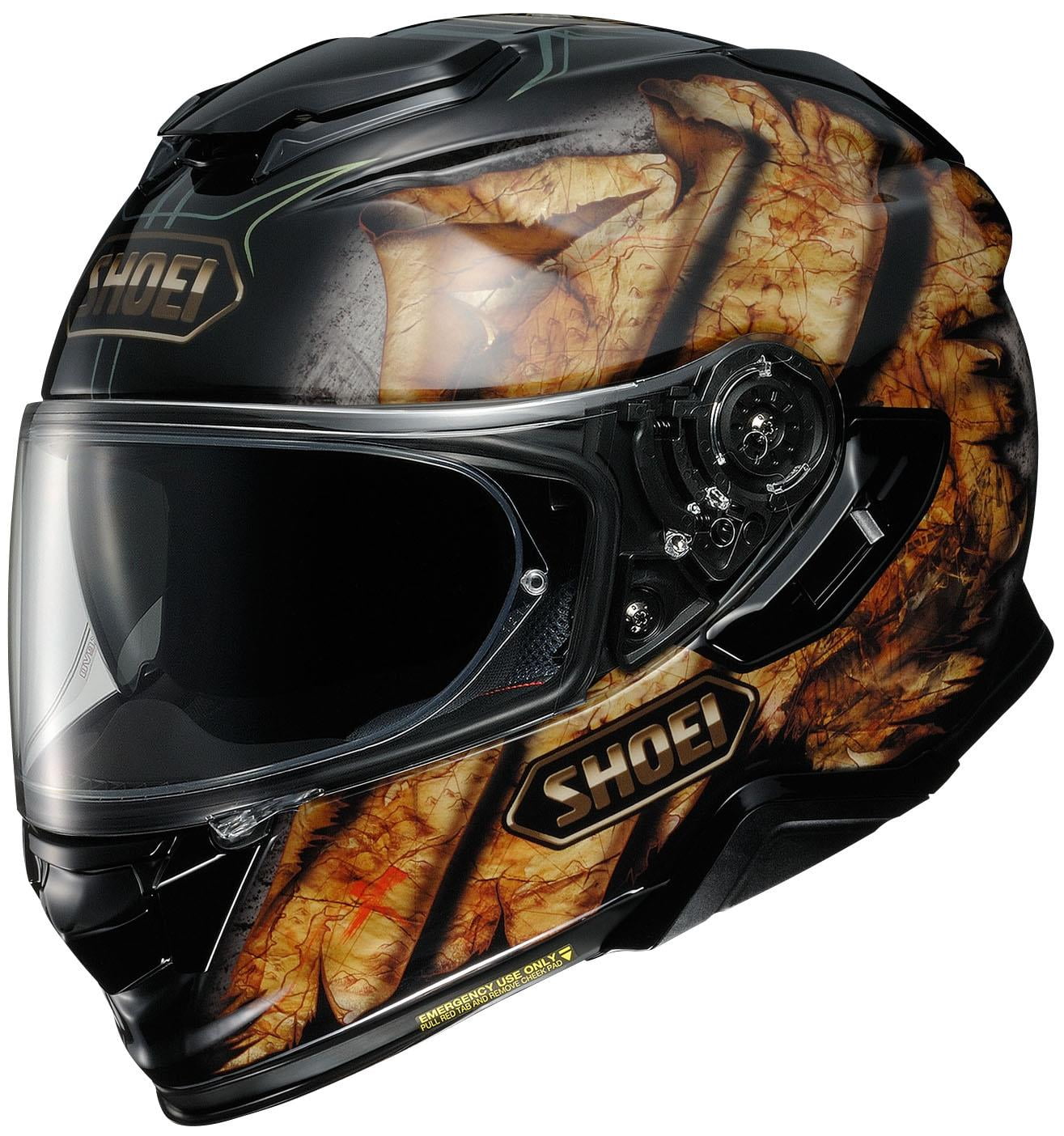 Shoei GTAir II Deviation Helmet (XLarge, Gold (TC9))