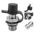 thumbnail image 1 of Conector De Botella De Inflado De CO2, Fácil Instalación, Seguro, Buen Sellado, Conector M10x1 De Acero Inoxidable Resistente A La Corrosión Con Junta Para Interiores Y, 1 of 7