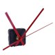 thumbnail image 2 of Mecanismo de movimiento para reloj de pared con manecillas, reparación, repuestos y herramientas punteros rojos, 2 of 8