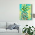 thumbnail image 3 of Trademark Fine Art 'Vibrant Pineapple II' Canvas Art by Jennifer Goldberger, 3 of 4