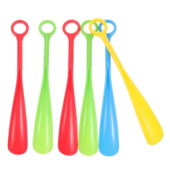 Elderly Gifts Family for Home Plastic Shoe Horn Advanced Pp Pregnant Woman 6 Pcs