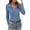 Bm05 Grey Blue, variant on Anygrew Womens Sweater Long Sleeve Knit 2025 Fall Quarter Zip Fitted Business Casual Work Warm Pullover Tops