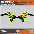 thumbnail image 3 of Kalair GFX Graphics Kit for Suzuki RMZ250 (2014-2016) Division Series, 3 of 5
