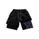 thumbnail image 5 of Serie de pantalones cortos de playa de doble capa con impresión digital 3D Ropa de playa de dos capas, 5 of 5