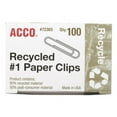 thumbnail image 3 of Recycled Paper Clips, Medium (no. 1), Silver, 100/box, 10 Boxes/pack | Bundle of 5 Packs, 3 of 4