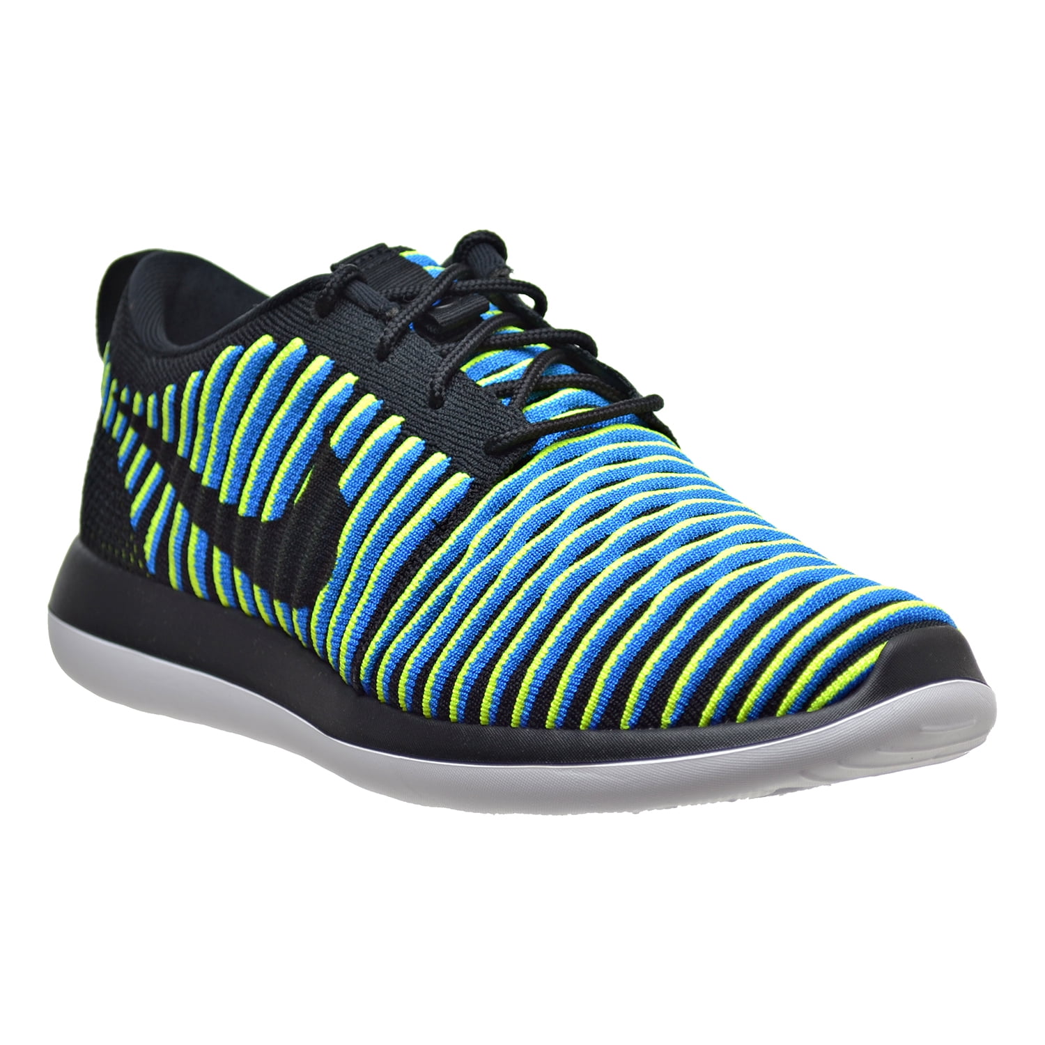 Womens Nike Roshe Two Flyknit Volt Photo Blue White 844929-003 - Walmart.com