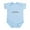 Sky Blue, variant on CafePress - Admin Rights Body Suit - Baby Light Bodysuit, Size Newborn - 24 Months