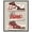 Black Frame, variant on Hustle Grind Success Sneakers Canvas Trendy Sneaker Art by Art Remedy, Gold Frame, 36" x 45"