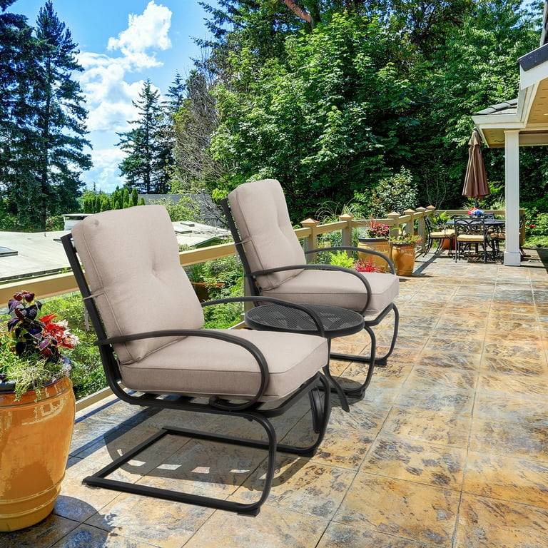 Round cheap spring chair