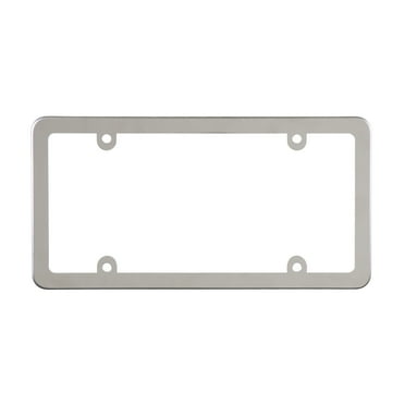 Auto Drive Stainless Steel License Plate Frame, 92017W