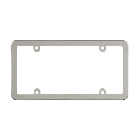 Auto Drive Stainless Steel License Plate Frame, 92017W