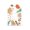 Gingerbread Spice, variant on 50 Pack, Nutcracker Dance Gloss Gift Tag 2.25X3.5" for Gift Baskets, Gift Bags, and Wrapped Gifts, Made in USA
