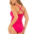 thumbnail image 7 of InstantFigure One Piece Shirred Twist Front Swimsuit 13594P, 7 of 7