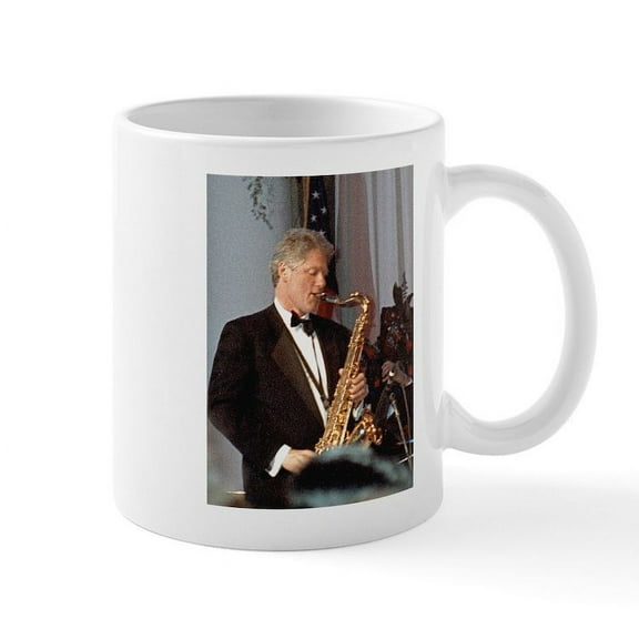 CafePress - Bill Clinton Mug - 11 oz Ceramic Mug - Novelty Coffee Tea Cup