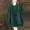 Green, variant on Linen T Shirts For Women Cotton Tunic Blouses For Women Gauze Shirts Womens Tops Cotton Relaxed Fit Linen Tops Women Peasant Blouse Beach Vacation Tshirts Linen Clothing For Women