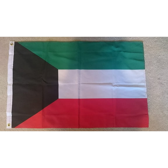 Kuwait flag 4 x 6 inch