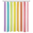 thumbnail image 4 of NEONWE Stripe Shower Curtain, Funny Modern Home Decor, 72" x 60", Polyester, Washable, 1 Count, 4 of 9