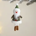 thumbnail image 3 of SLYNSHome Christmas Stuffed Dolls Decorations,Hanging Santa Snowman Reindeer Doll Long Legs Dolls Ornaments for Home Decoration, 3 of 6