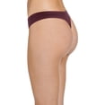 thumbnail image 3 of Jockey Women's Organic Cotton Stretch Logo Thong - 3 Pack, 3 of 3