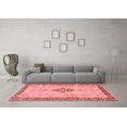 thumbnail image 3 of Ahgly Company Indoor Rectangle Medallion Red Traditional Area Rugs, 5' x 7', 3 of 4