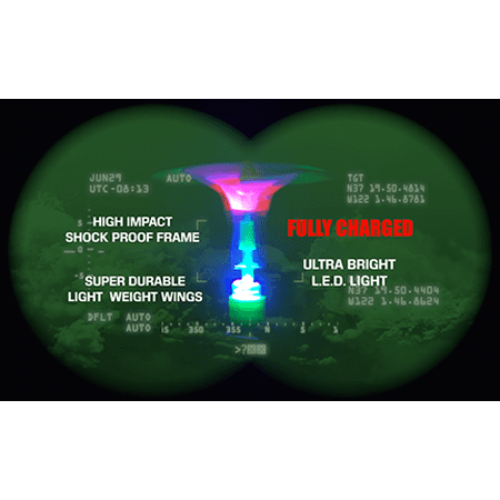 As Seen on TV Rocket Copters, Slingshot LED Heliports