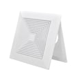 thumbnail image 2 of ABS Square Diffuser for Air Conditioner Snap-in Spring Panel Ventilation Hood, 2 of 6