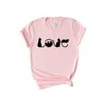thumbnail image 3 of Valentine's Day T-Shirt, Cat Love T-Shirt, Cats Valentine T-Shirt, Valentine's Day Shirts For Mom, Unisex T-Shirt, 3 of 6