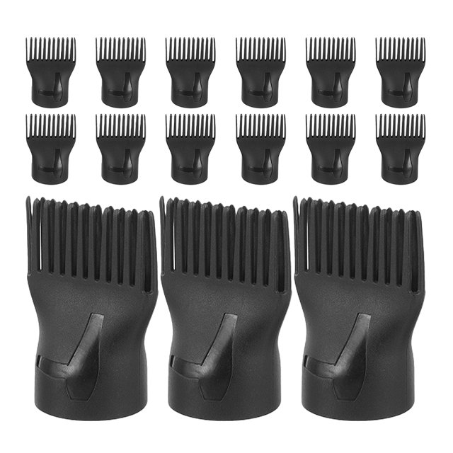 Shisuyan 15 Pcs Peignes Diffuseur de Sèche-Cheveux Embout de Sèche-Cheveux Peigne Accessoire Embouts de Sèche-Cheveux Réutilisables