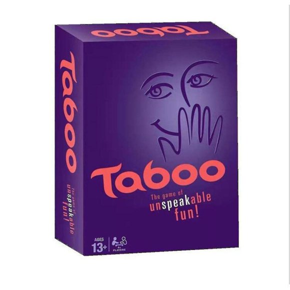 Jeu Taboo Classique Sablier Minuterie Jeu de Société Familial WHBYV