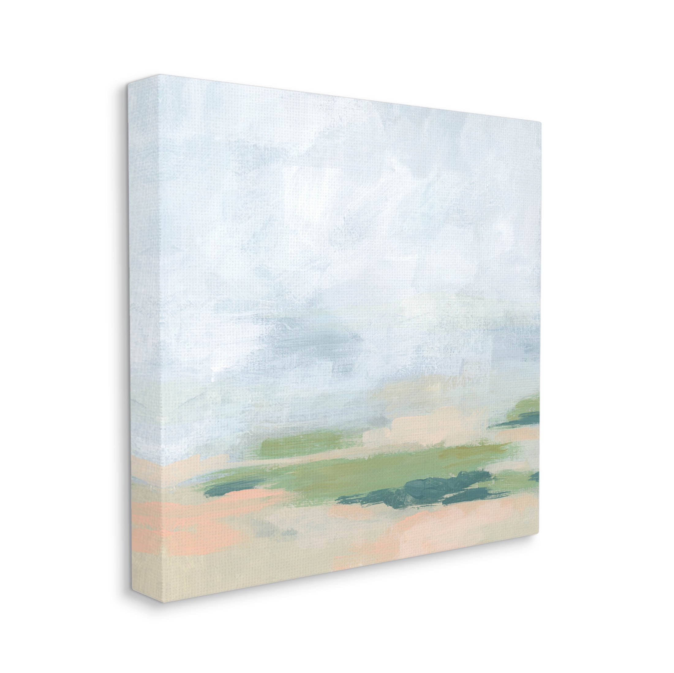 Stupell Industries Contemporary Landscape Abstract Painting Gallery Wrapped Canvas Print Wall Art, Design by June Erica Vess